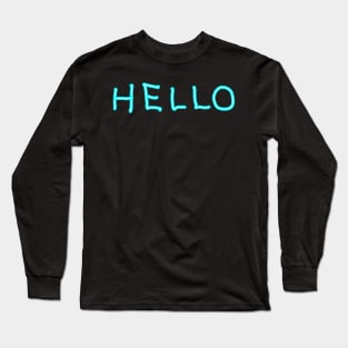 HELLO Long Sleeve T-Shirt